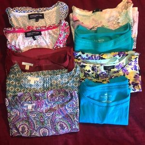 Talbots Tank Tops Sz L & L Petite